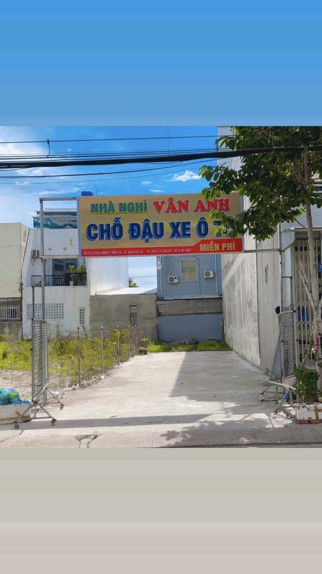 Nha Nghi Van Anh Ap Rach Meo Exteriör bild